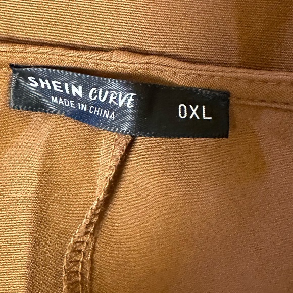 SHEIN Plus Solid Open Front Coat - Size 0 XL - Picture 13 of 13